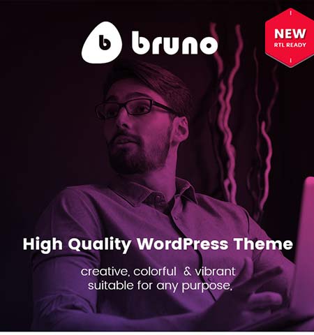 Bruno portfolio WordPress themes