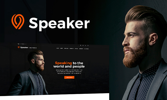 Speaker - Life Coach WordPress Theme