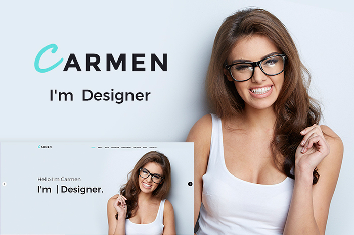 Carmen Design Portfolio WordPress Theme