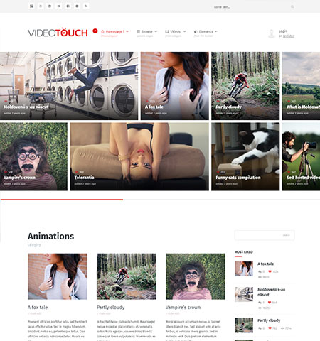 WordPress video theme