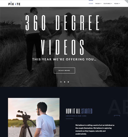 WordPress video theme