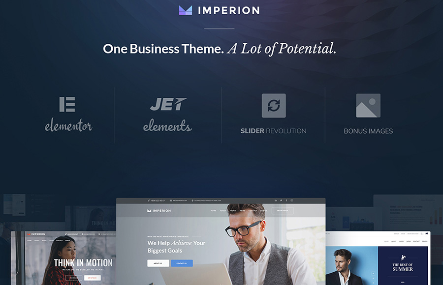 Business Marketing WordPress Theme 