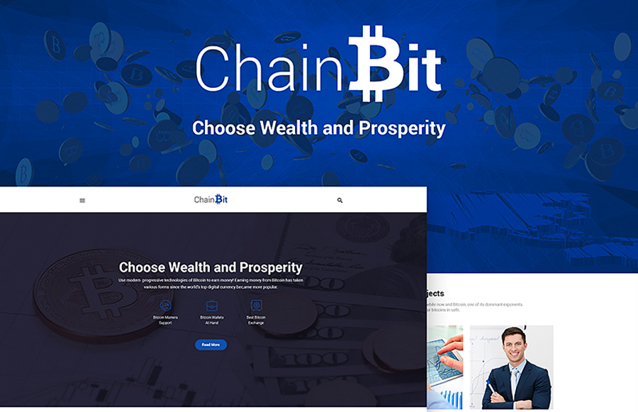 ChainBit - Bitcoin WordPress Theme