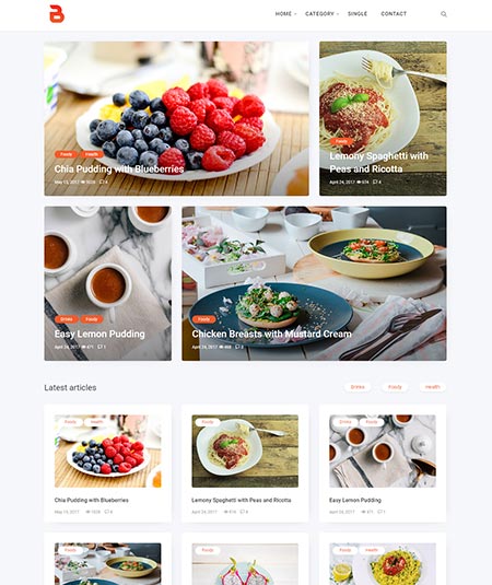 35+ Best WordPress Themes For Food Blogs in 2021 - GoodlyWP