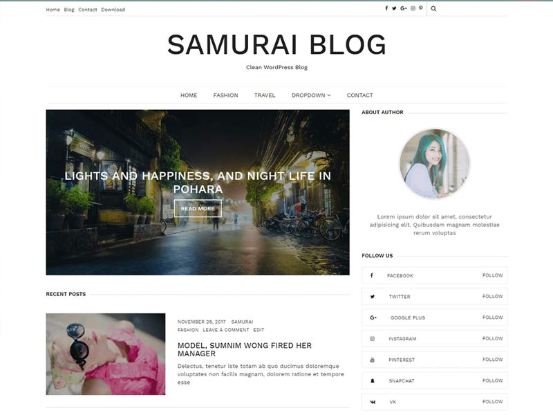 SAMURAI BLOG