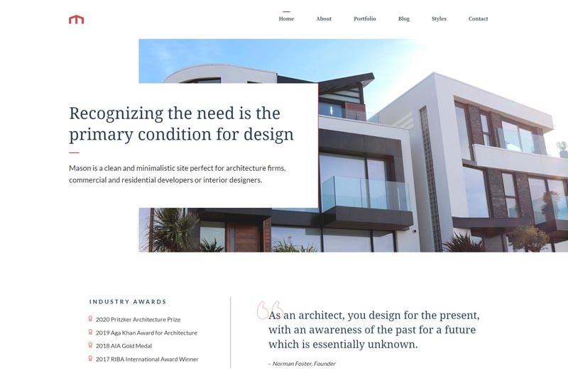 26 Best Free WordPress Themes For Interior Design in 2021